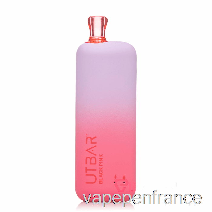 Flum Ut Bar 6000 Stylo Vape Jetable Noir Rose